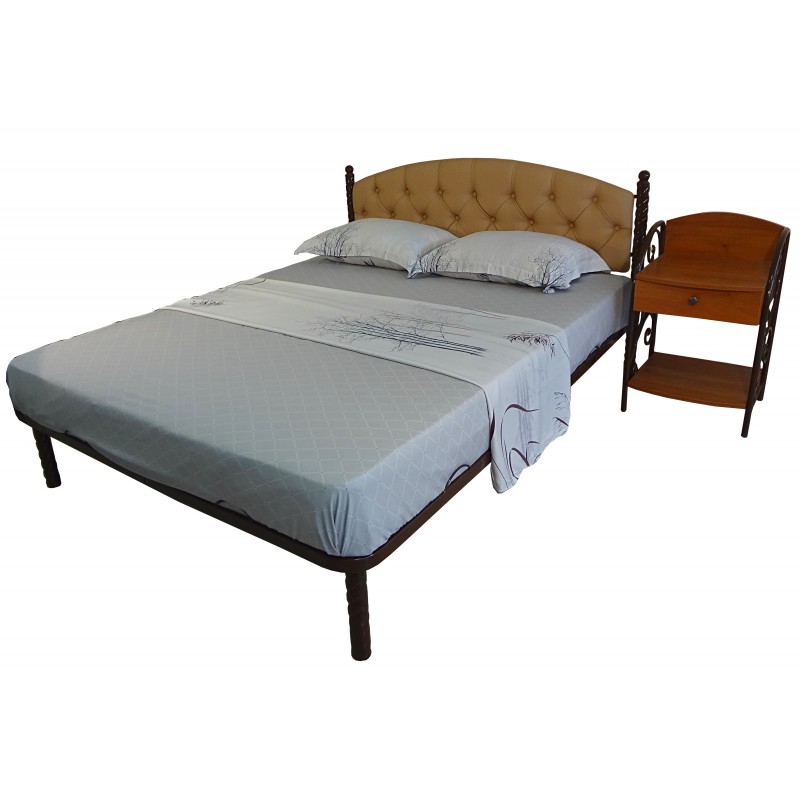 Кровать двойная металлическая "Диана-1200"
