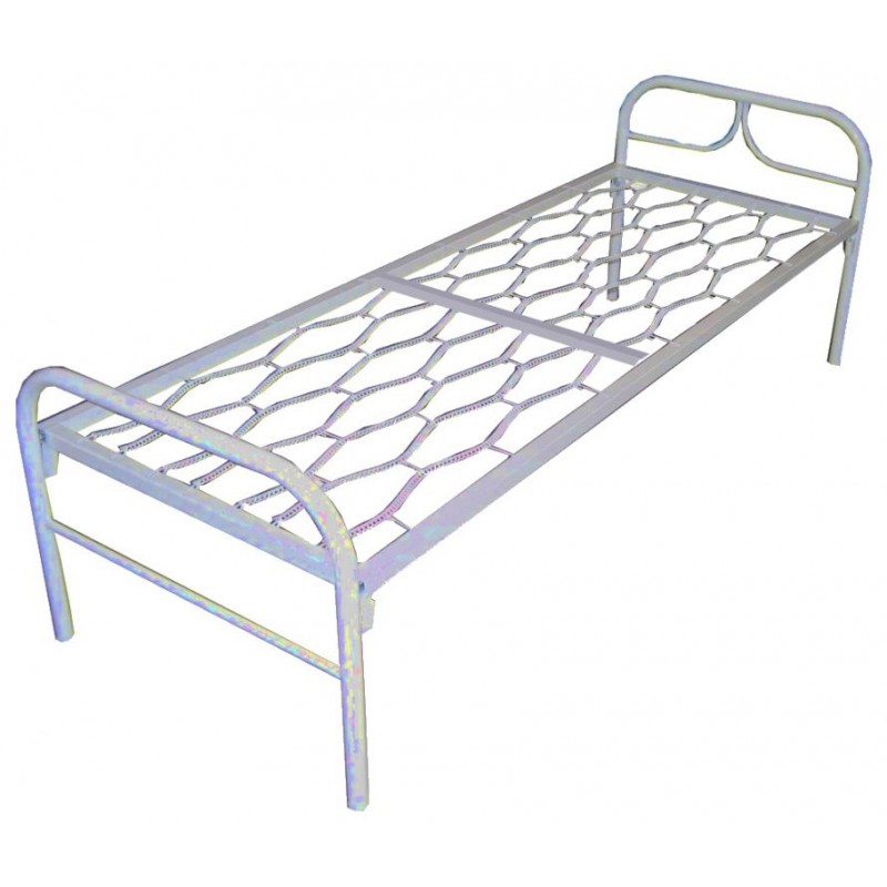 Кровать односпальная металлическая "Глория-32"