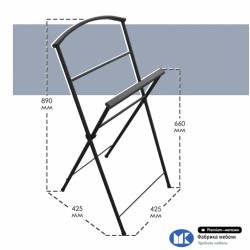 Вешалка костюмная "Силуэт-3" 